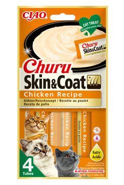 Churu Cat Skin&Coat Tuna Recipe 4x14g