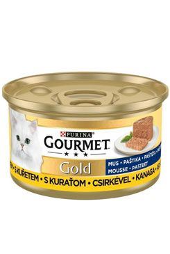 Gourmet Gold konz. kočka jemná paštika s kuř.masem 85g
