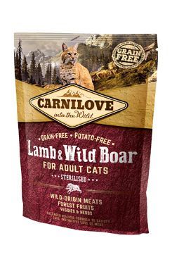 Carnilove Cat Lamb & Wild Boar Adult Sterilised
