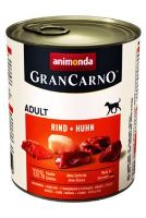 Animonda Gran Carno Konzerva - hovězí & kuře pro psy 800 g