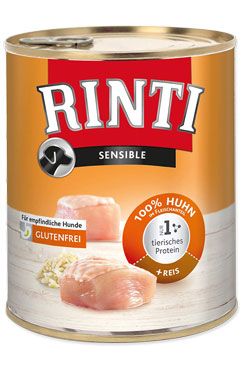 Rinti Sensible - kuře & rýže 800 g