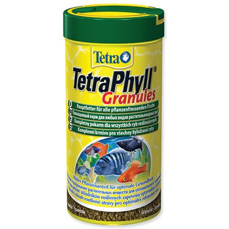 Tetra Phyll granulované krmivo pro býložravé ryby 250 ml