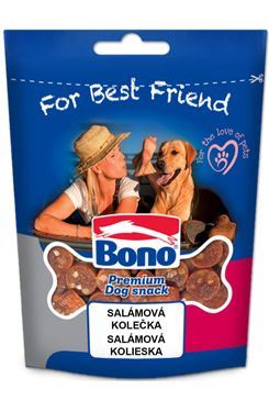 Bono pochoutka pes Salámová kolečka 100g