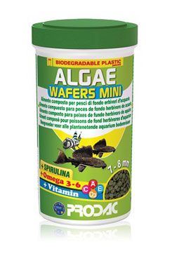 Krmivo pro ryby Prodac Algae Wafers Mini 135g