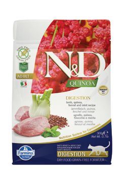 N&D Quinoa CAT Digestion Lamb & Fennel 50g -VZOREK