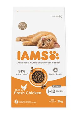 IAMS for Vitality Kitten Food with Fresh Chicken 2kg
