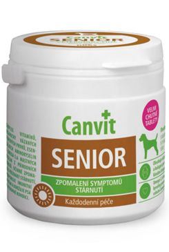 Canvit Senior - výživový doplněk pro psy nad 7 let