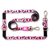 Vodítko pro psa Max & Molly Vodítko přepínací S, Pink Leopard, Délka 200 cm šířka 1.5 cm Vodítko pro psa Max & Molly Vodítko přepínací S, Pink Leopard, Délka 200 cm šířka 1.5 cm