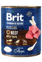 Brit Premium Dog by Nature  konz Beef & Tripes 800g