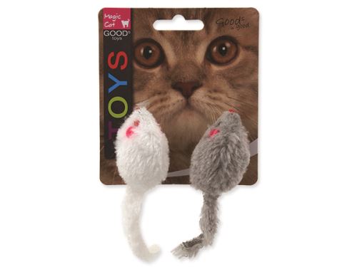 Hračka MAGIC CAT myšky chrastící s catnipem 11 cm