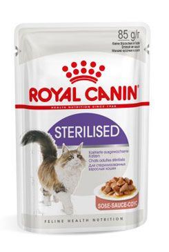 Royal Canin Feline Sterilised - kapsička maso ve šťávě pro kastrované kočky 85 g