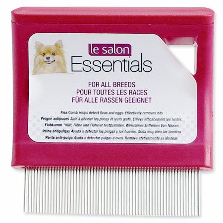 Le Salon Essentials Dog hřeben pro psy blešák jemný