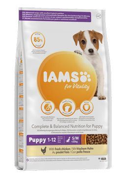 IAMS Dog Puppy Small & Medium Chicken 3kg