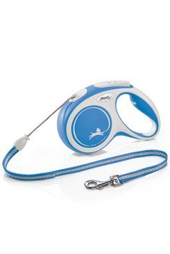 Vodítko FLEXI Comfort M lanko 5m/20kg červená NEW