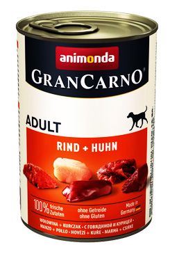 Animonda Gran Carno Konzerva - hovězí & kuře pro psy