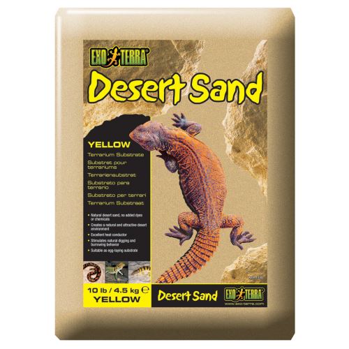 Písek EXO TERRA pouštní žlutý 4,5 kg