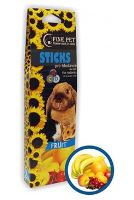 FINE PET Tyčinka Hlodavec ovoce 2ks/110g (1)