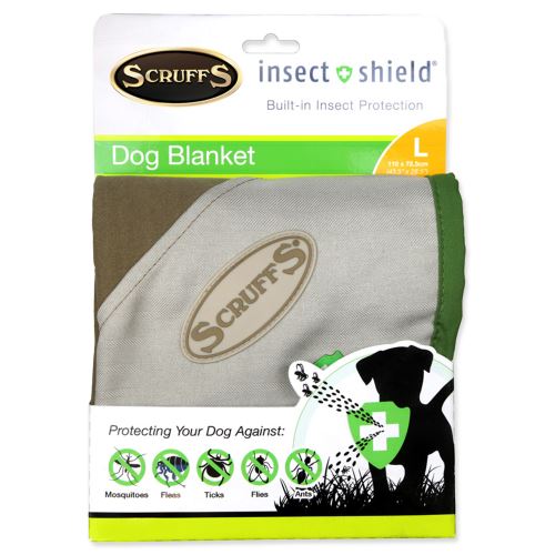 Deka SCRUFFS Insect Shield Blanket hnědá 110 cm 1ks