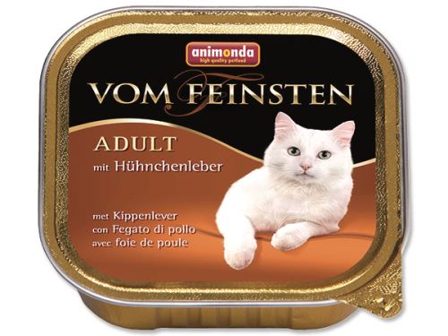 Animonda Vom Feinsten Paštika - kuřecí játra pro dospělé kočky 100 g