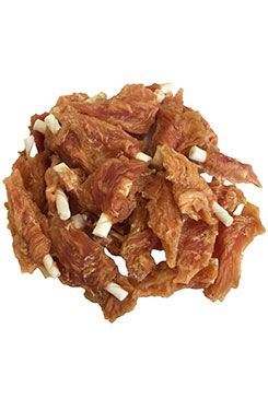 Pochoutka Kuřecí filety na tyčce buvolí kůže 6cm 250g
