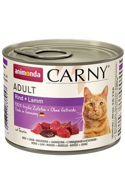 Animonda Carny Adult Konzerva - hovězí & jehněčí pro dospělé kočky