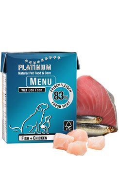 Platinum Menu Fish & Chicken paštika - ryby & kuře 375 g