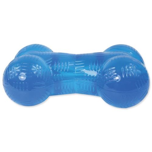 Hračka DOG FANTASY Strong kost gumová modrá