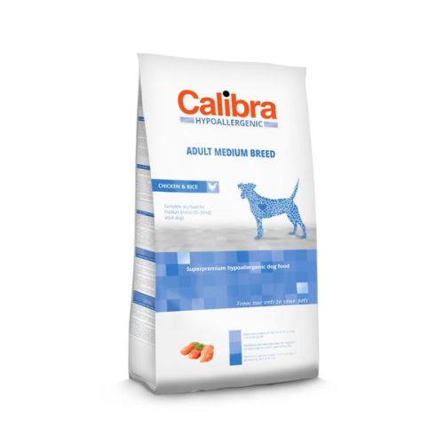Calibra Dog HA Adult Medium Breed Chicken 3 kg NEW - EXPIRACE 10/2018