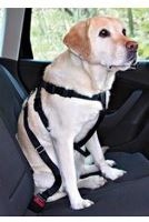 Trixie Postroj do auta pro psy černý - velikost L, 70-90 cm