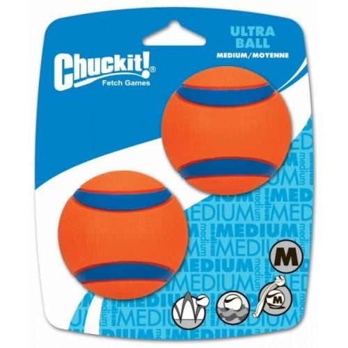 Chuckit! Ultra Ball gumové aportovací míčky, 2 ks