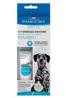 Francodex Dental Kit zubní pasta 70g+kartáček pes