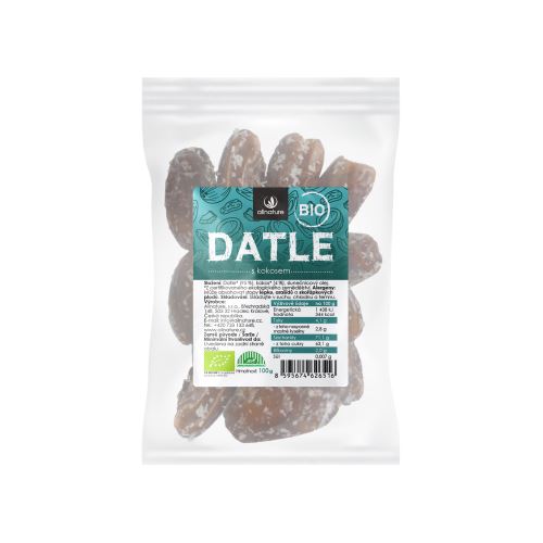 Allnature Datle s kokosem BIO 100 g