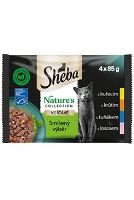 Sheba kapsa Nature Mix výběr 4x85g