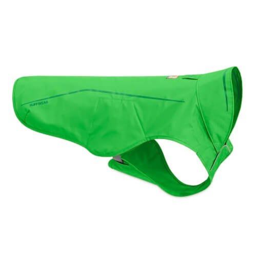 Ruffwear nepremokavá bunda pro psy, Sun Shower, zelená, velikost XL