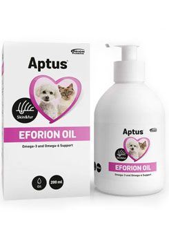 Aptus Eforion Olej mix pro zdraví pokožky, srsti a drápů psů a koček, 200 ml