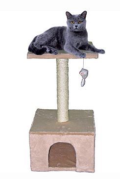 Tommi Salome Škrábadlo pro kočky pískové, 30x30x57 cm