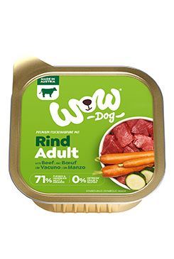 WOW Hovězí s karotkou Adult paštika 150g