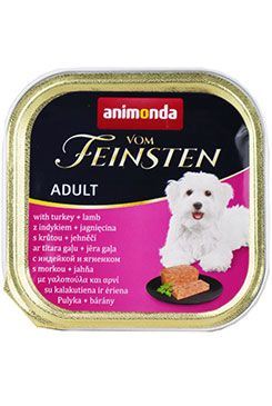 Animonda Vom Feinsten Paštika - krůta & jehně pro dospělé psy 150 g