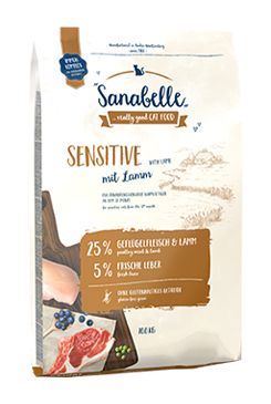 Bosch Cat Sanabelle Sensitive jehněčí s rýží 2 kg