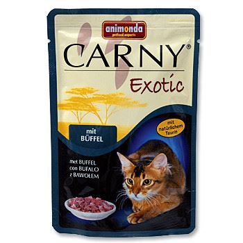 Animonda Carny Exotic Kapsička - buvol pro kočky 85 g