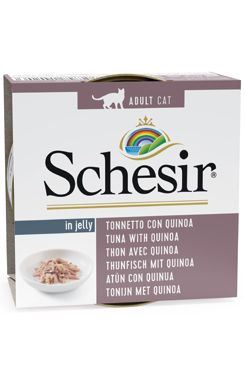 Schesir Cat konz. Adult tuňák/kanic 85G