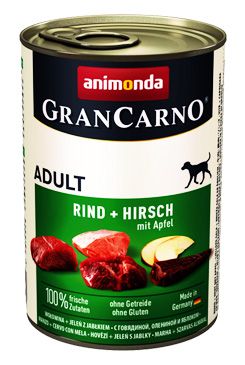 Animonda Gran Carno Adult - jelení maso & jablka pro psy