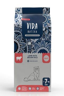 Kraftia VIDA NATIVA CAT Adult Lamb & Rice 1,4kg