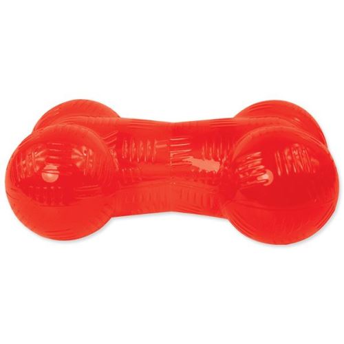 Hračka DOG FANTASY Strong kost gumová červená