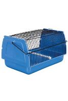 Přepravka pro ptáky 30x18x20cm plast oranžová 1ks TR (1)