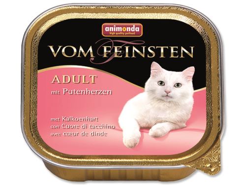 Animonda Vom Feinsten Paštika - drůbeží srdce pro dospělé kočky 100 g