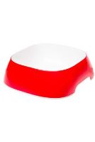 Miska plast GLAM SMALL 0,4l červená FP (2)