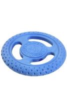 Hračka pes FRISBEE MAXI plov. z TPR pěny, zelená KW (2)