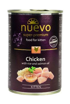 Nuevo Chicken Kitten - konzerva kuře pro koťata 400 g