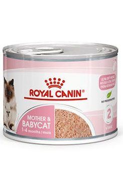 Royal Canin Feline Babycat Instinctive konzerva - pro kojící kočky a koťata do 4 měsíců 195 g